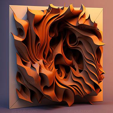 3D model st abstract art (STL)